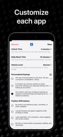 Say to Scroll - Screen Time screenshot