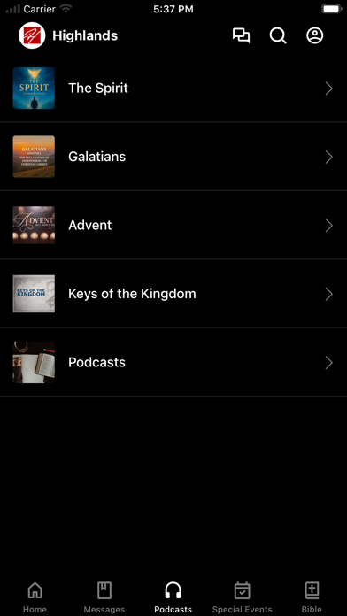 Screenshot 3 of Highlands Church Cumberlands App