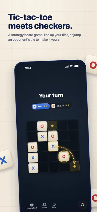 Pounce: tile jump strategy screenshot 1