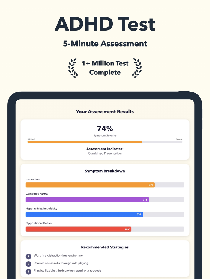 ADHD Test - Symptom Assessment