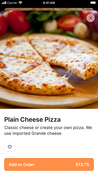 Sofiabella Pizzeria iPhone screenshot 3 - Food & Drink app