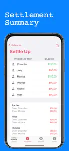 Expense Split - Settle Up screenshot #1 for iPhone