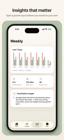 TinyTrack: Baby Health Tracker skärmbild 5