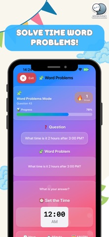 Learn to Tell Time with Fun screenshot
