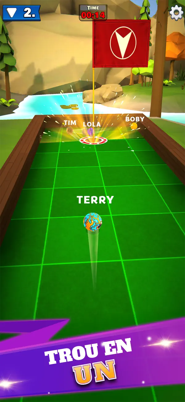 Mini Golf Club PvP Multiplayer Hack screenshot 3 - iOS game interface