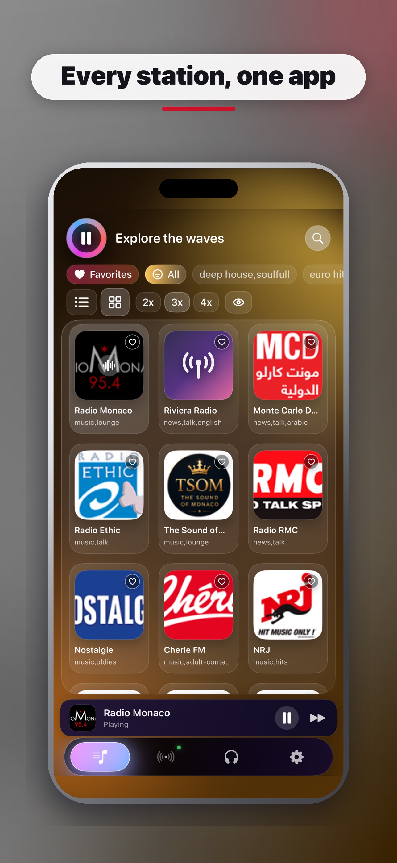 Screenshot 2 of Monaco Radios FM