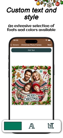 Christmas 2024 - Photo Frames iPhone screenshot