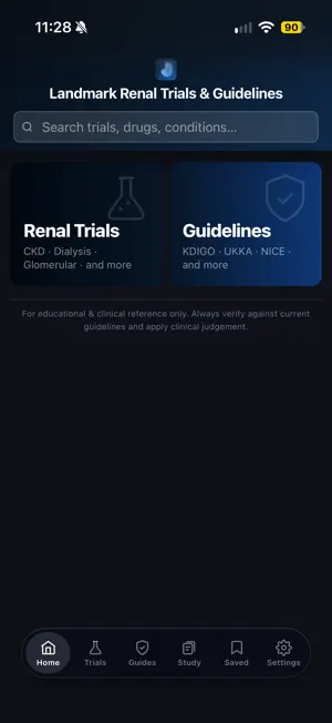 Landmark Renal Trials screenshot 1
