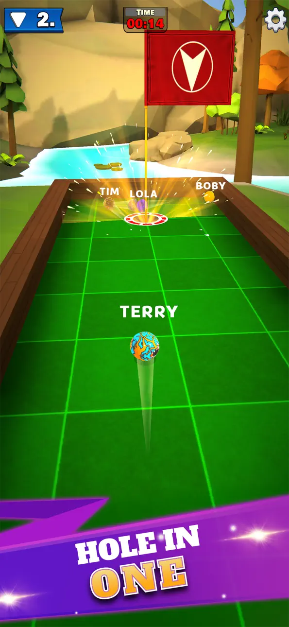 Mini Golf Club PvP Multiplayer Hack screenshot 3 - iOS game interface