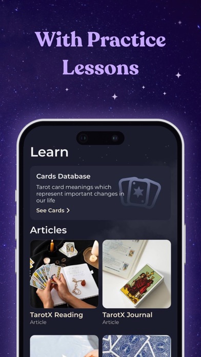 TarotX: Tarot Card Reading Screenshot