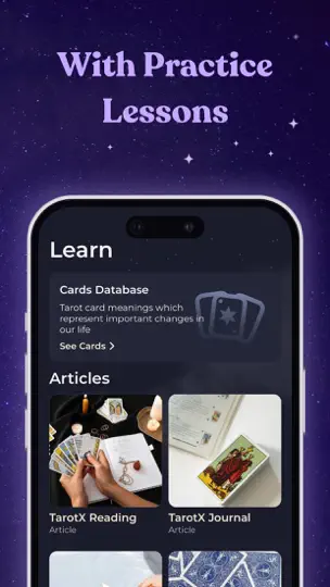 Скриншот TarotX — Tаро: Значение Карт на iPhone 6