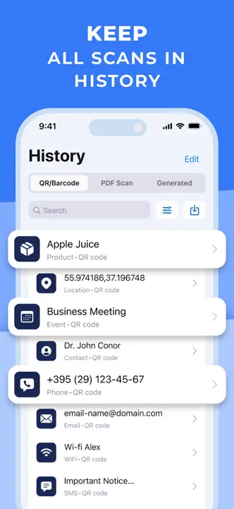 QR Code Reader, Barcode Scan: Screenshot 5 von 6