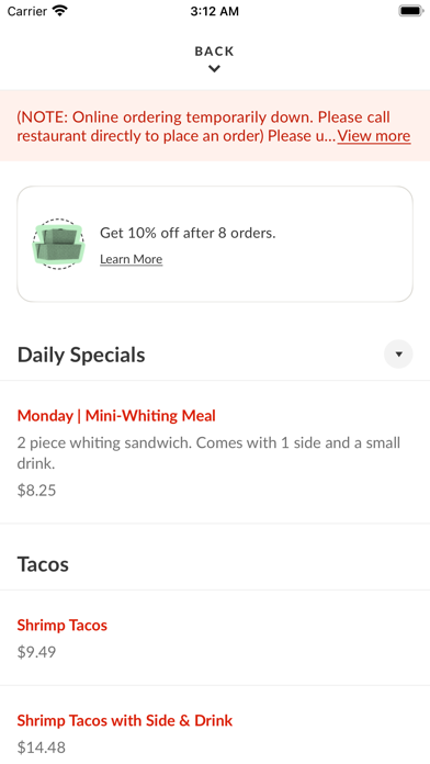 42 Fry iPhone screenshot 3 - Food & Drink app