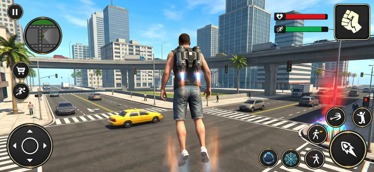 Screenshot #3 pour Real Grand City Crime War Game