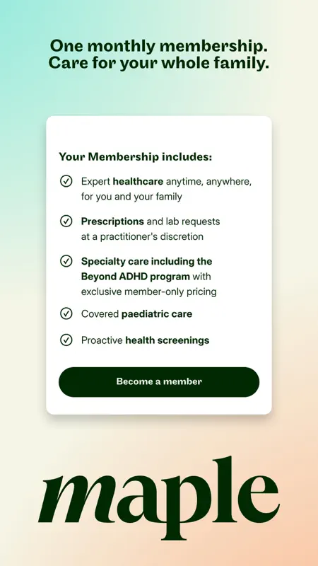 Maple on-demand healthcare screenshot 7 of 8