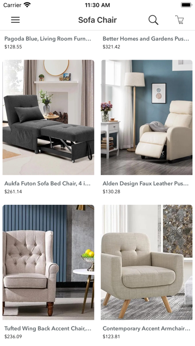 Home Furniture Shop Online Screenshot