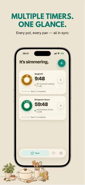 Puntio - Smart Cooking Timer screenshot 3