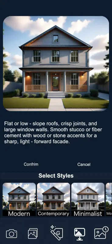 AI House Exterior Design screenshot 4 of 4
