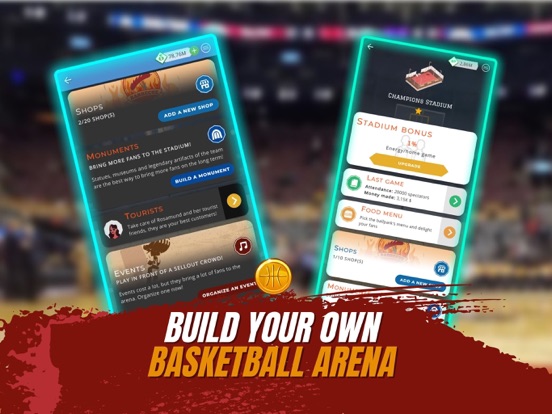 Astonishing Basketball Manager iPad screenshot 5 - Games app