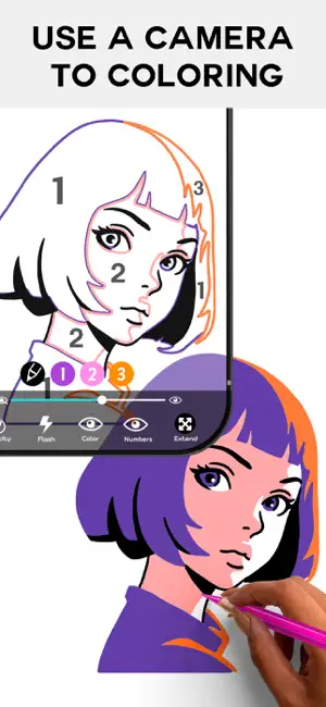 AR color by number screenshot 2