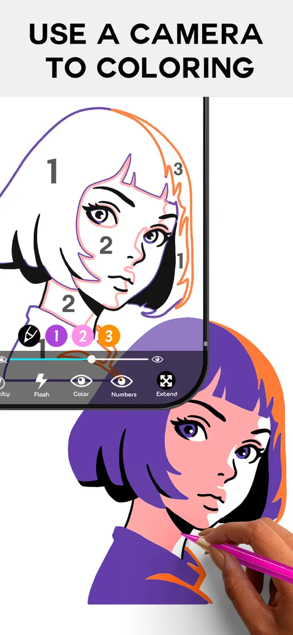 Screenshot #2 pour AR color by number