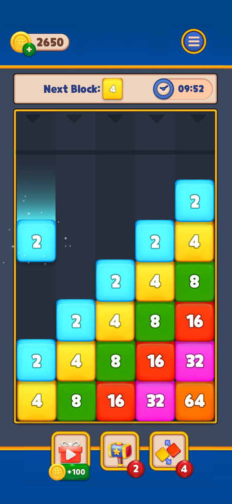 Royal Numbers : Merge Puzzle screenshot 1