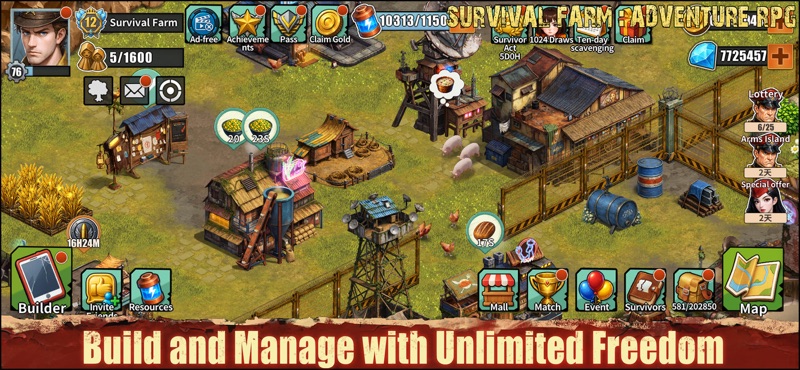 Survival Farm: Adventure RPG screenshot 12