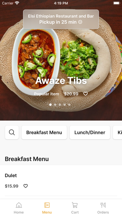 Elsi To Go iPhone screenshot 2 - Food & Drink app