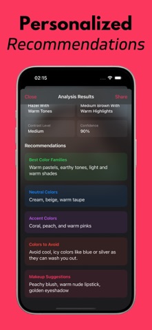 Color Analysis: Colorayz screenshot