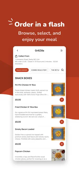 Grillzilla App screenshot 1