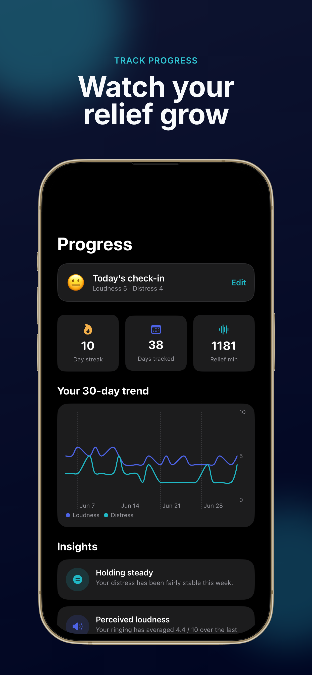 Tinnitus Relief: Auresa screenshot 7