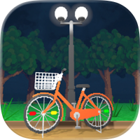 脱出ゲーム　道と街灯