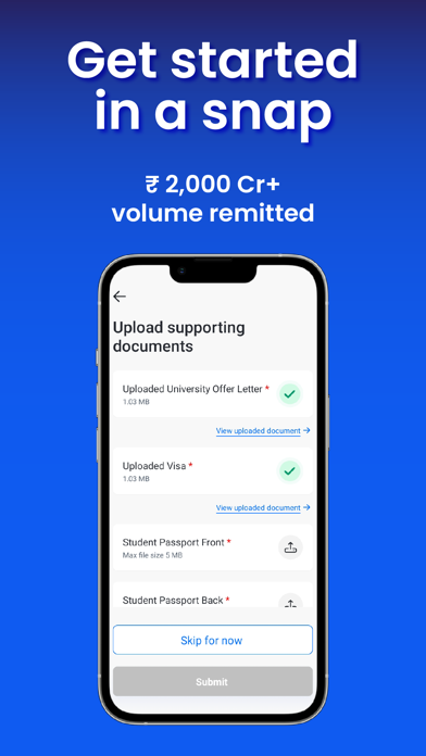 HOP Remit - Send Money Abroad Screenshot