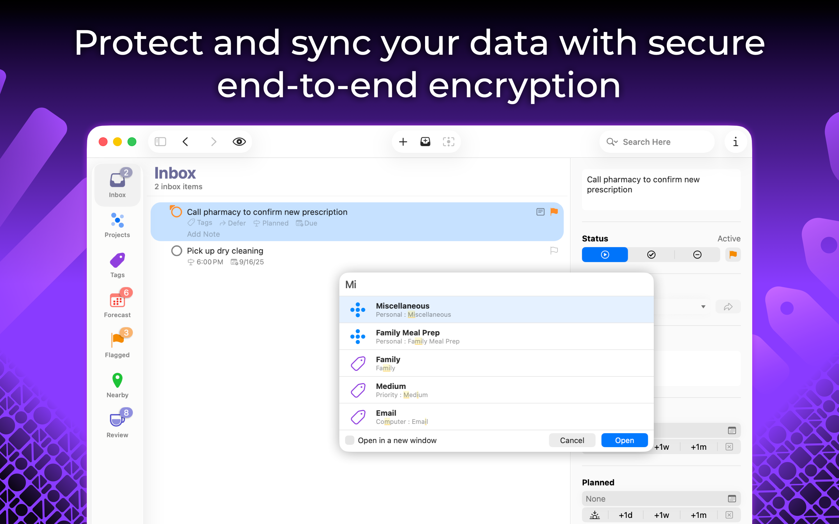 OmniFocus 4 screenshot 29