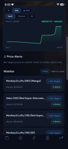 CardOS TCG: Portfolio Tracker Screenshot 9 of 10