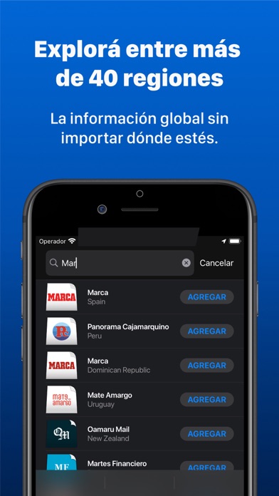 Screenshot #2 pour Periódicos Chilenos