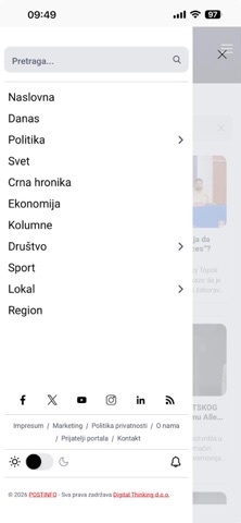 PostInfo iPhone screenshot 7
