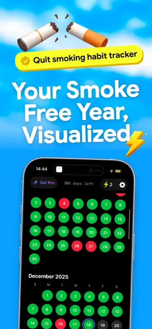Quit 365: 1 Year Smoke Free screenshot 1