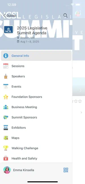 NCSL Roll Call screenshot 2