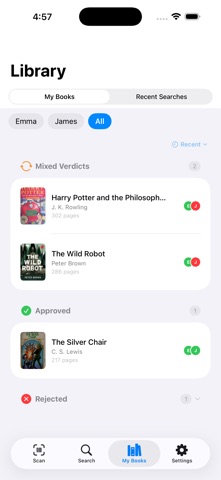 Shelf Checkout iPhone screenshot
