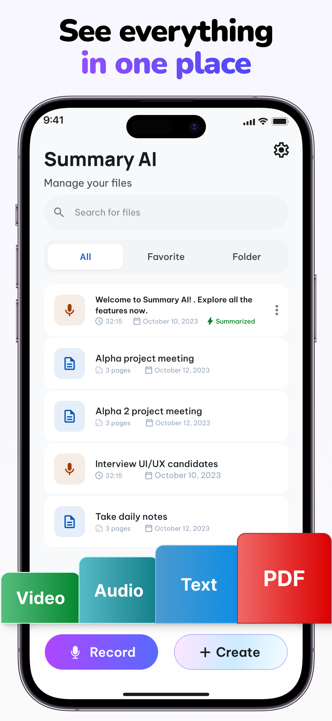 Summary AI: Meeting Note Taker screenshot 5