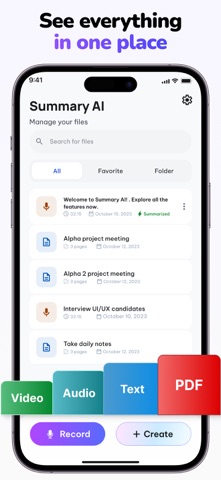 Summary AI: Meeting Note Taker Screenshot 5 of 8