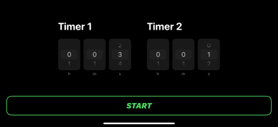FlipTimer: Minimal Dual Timer Screenshot 3 of 3