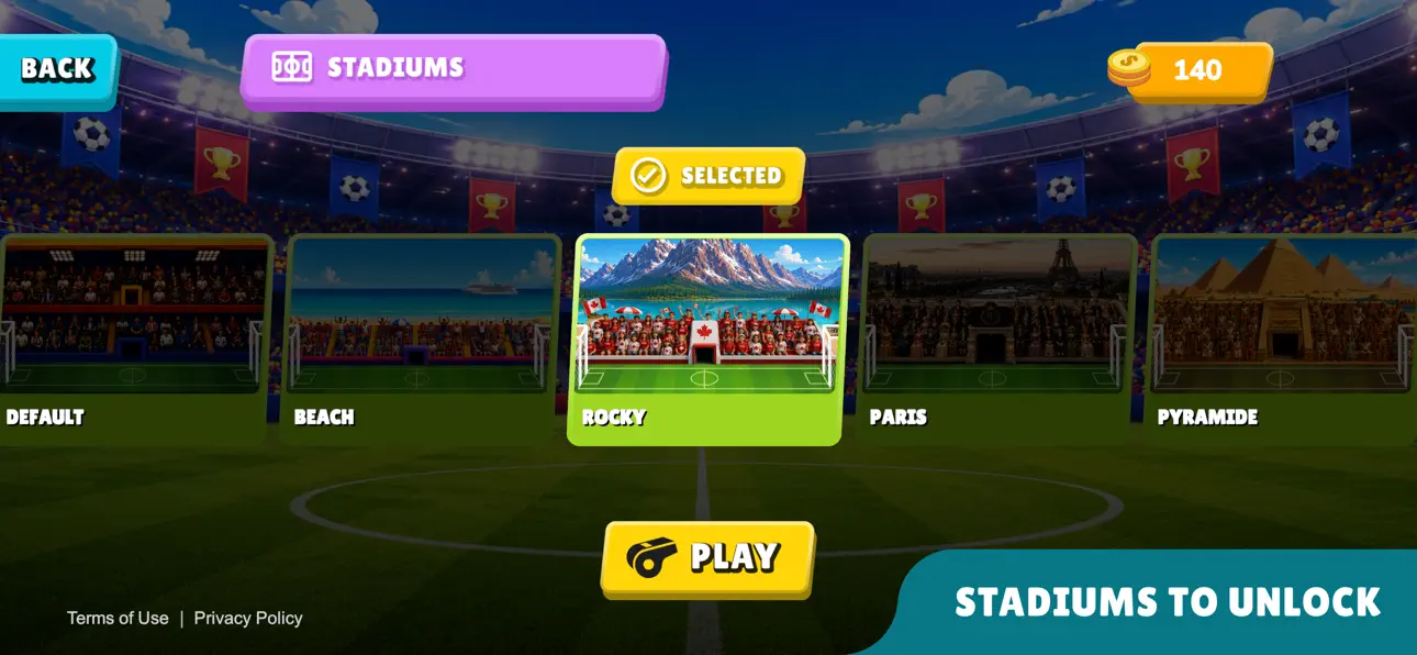 Head Kick iOS Mod IPA screenshot 4 - iOS game interface