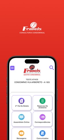 Francis Condomínios screenshot