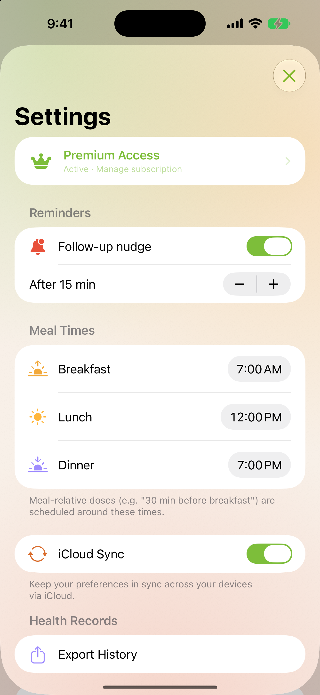 Pilly: Journal Pill Reminder screenshot 9