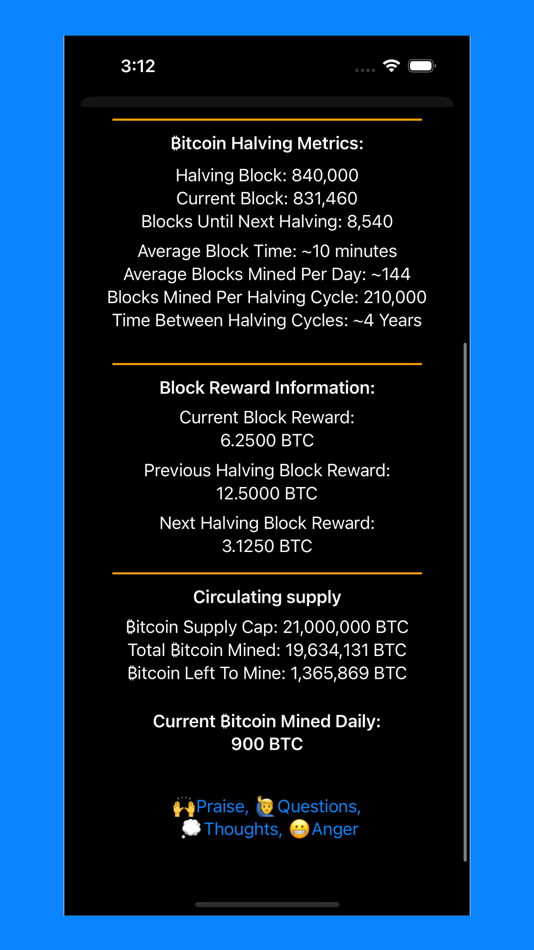 #5. Bitcoin Halving (iOS) 由: Naveen Hothi