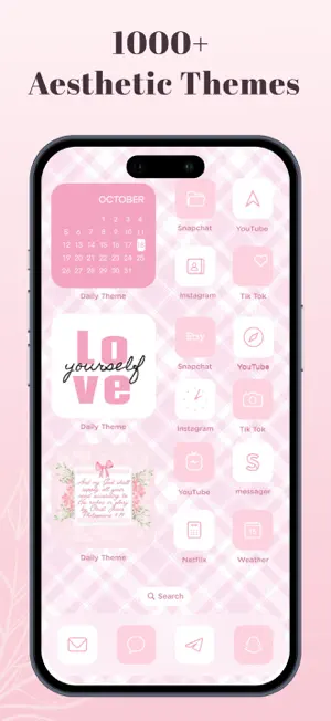 Daily Theme: Aesthetic Widgets screenshot 2