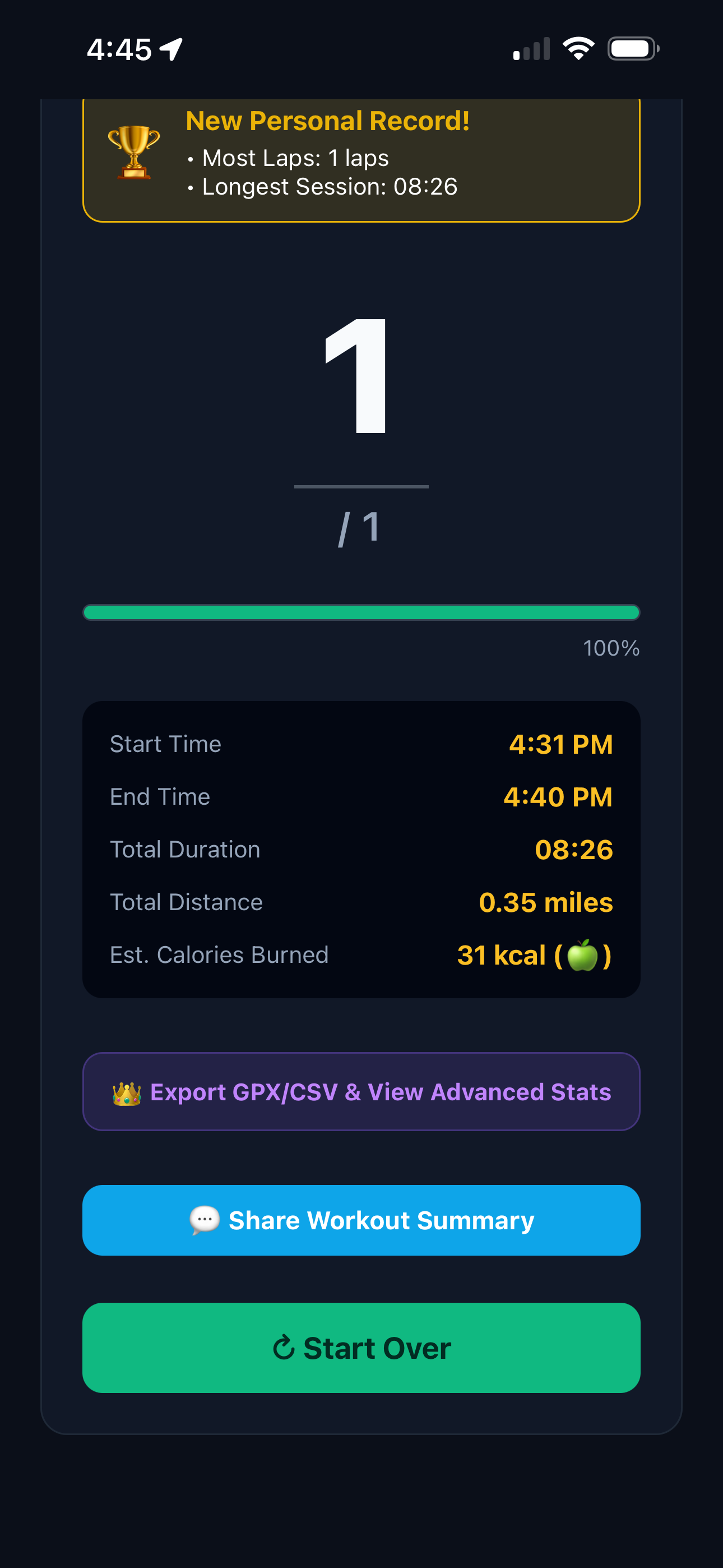 Orbit — Auto Lap Tracker screenshot 9