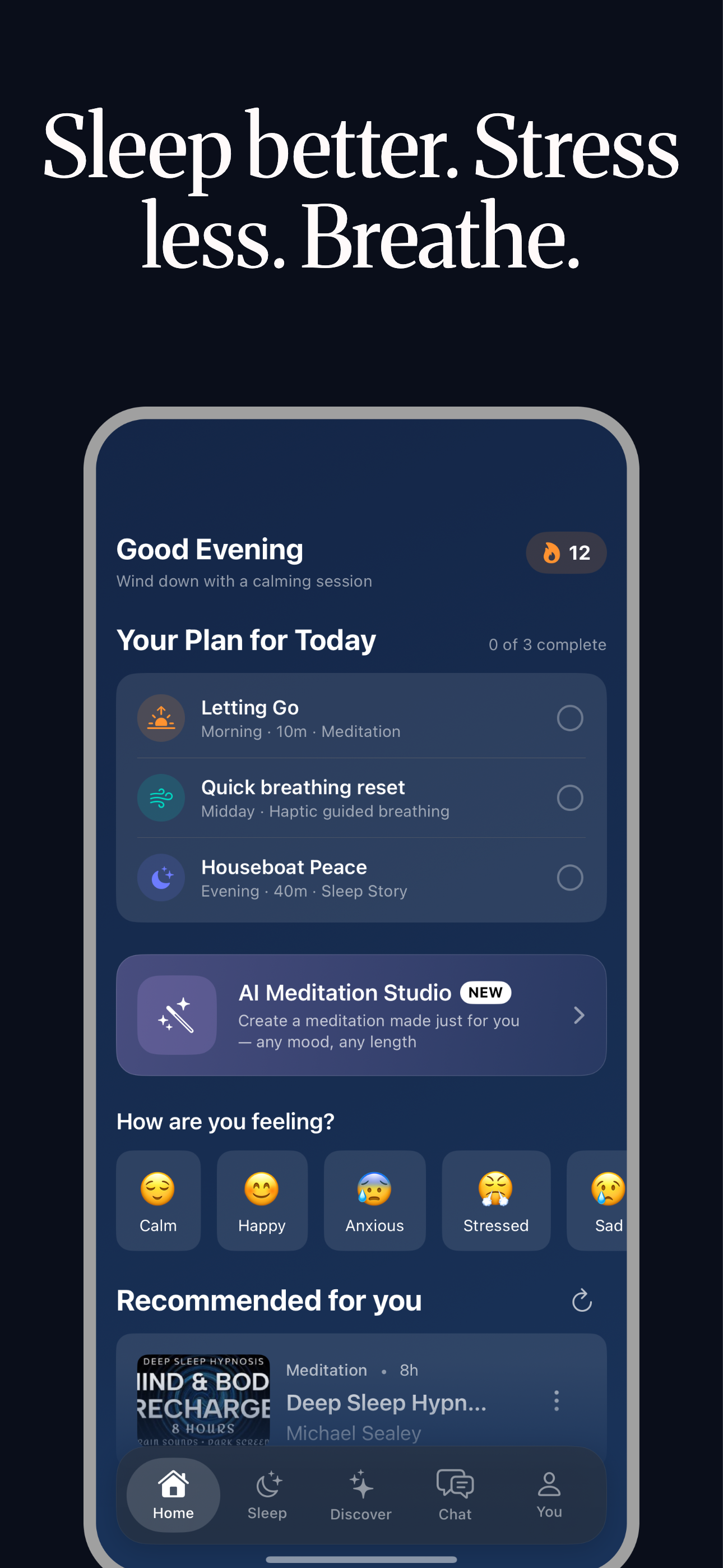 Breathe: Meditation & Sleep screenshot 9